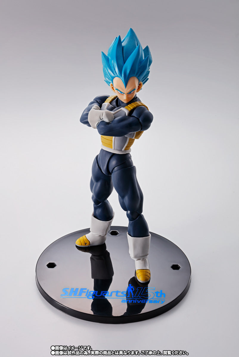 S.H.Figuarts Super Saiyan God Super Saiyan Vegeta -SUPER- -S.H.Figuarts 15th anniversary Ver.-